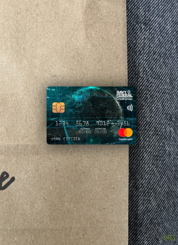 Photolook de la carte mastercard de la banque Federal Union de la Marine américaine des États , Unis